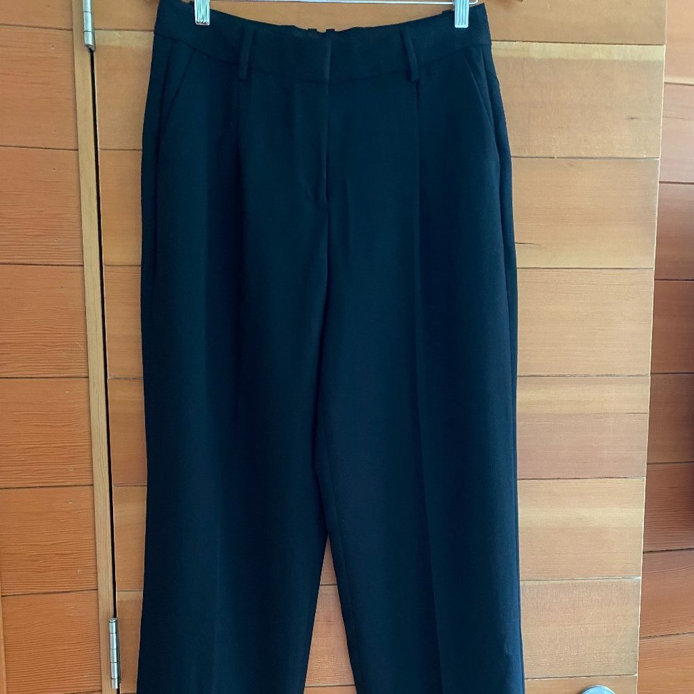 J.CREW 8 Tall Relaxed Drapey Crepe Trouser